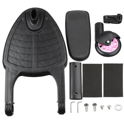 Stroller Step Board Toddler Buggys Wheel Standing Board Skateboard For Pram Kids Pink - Mekamart Australia