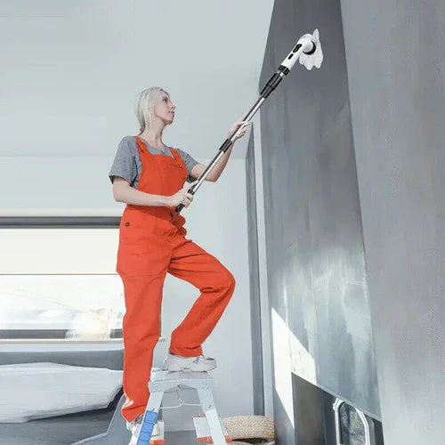 9in1 Electric Spin Scrubber Turbo Scrub Cleaning Brush Cordless Chargeable Tool - Mekamart Australia