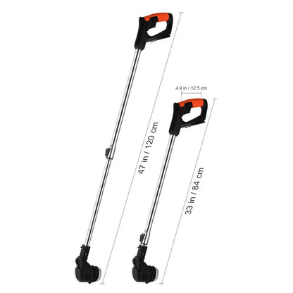 3in1 Cordless Grass Trimmer Grass Lawn Brush Cutter Whipper Snipper with 1 Battery - Mekamart Australia
