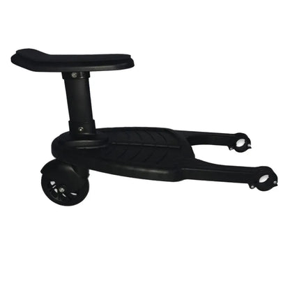 Stroller Step Board Toddler Buggys Wheel Standing Board Skateboard For Pram Kids Black - Mekamart Australia