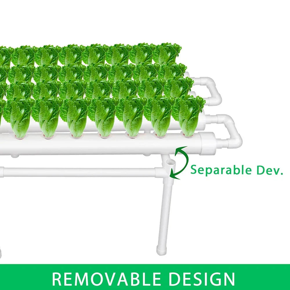 36 Sites Hydroponic Grow Tool Kits Vegetable Garden System 220V Water Pump - Mekamart Australia