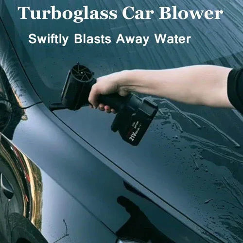 Cordless Blower Portable Handheld Electric Brushless Turbo Jet Fan w/2 Batteries - Mekamart Australia