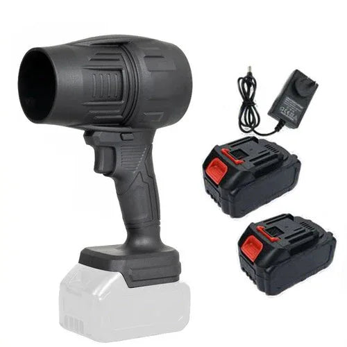 Cordless Blower Portable Handheld Electric Brushless Turbo Jet Fan w/2 Batteries - Mekamart Australia