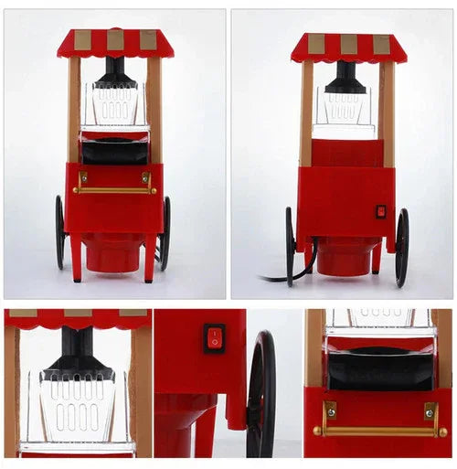 Electric Home Popcorn Machine Classic Car Corn Popper Maker For Kid Gift - Mekamart Australia