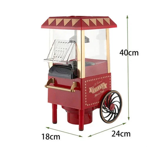 Electric Home Popcorn Machine Classic Car Corn Popper Maker For Kid Gift - Mekamart Australia
