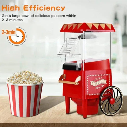 Electric Home Popcorn Machine Classic Car Corn Popper Maker For Kid Gift - Mekamart Australia
