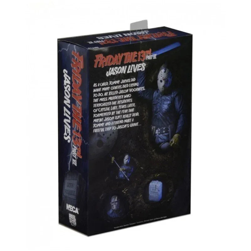Friday The 13th Part VI Jason Lives Voorhees Action Figure Model 18cm - Mekamart Australia
