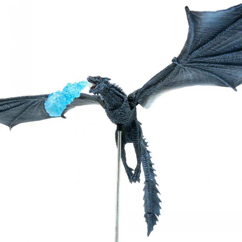 GAME OF THRONES Viserion Ice Dragon Action Figure Statue PVC Toys Boxed Gift - Mekamart Australia