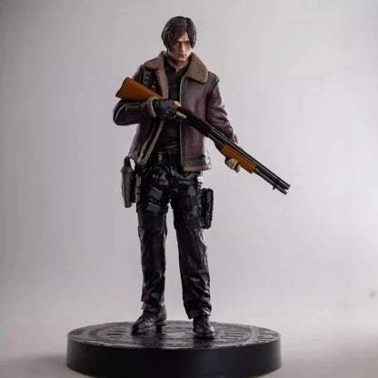 Resident Evil Leon Scott Kennedy Figure Game Model Statue Toy 33cm - Mekamart Australia