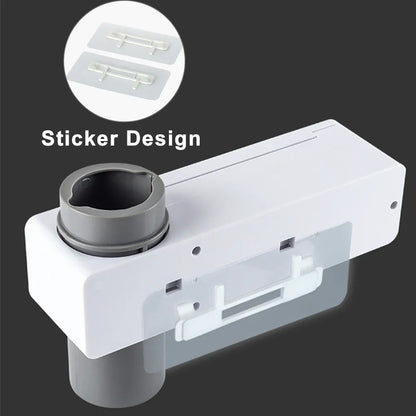 UV Lamp Sterilizer Toothbrush Holder Bathroom Automatic Toothpaste Health Clean - Mekamart Australia