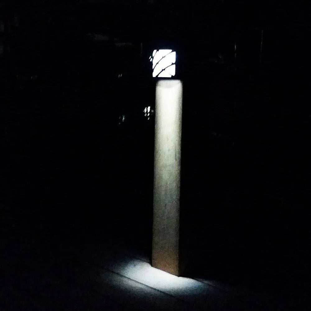 Outdoor Solar Wall Lights Door Garden Step Bright 6 LED Fence Light Path Lamp AU - Mekamart Australia