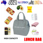Insulated Thermal Cooler Lunch Bag Portable Picnic Storage Bag Pouch 22*14*25cm - Mekamart Australia