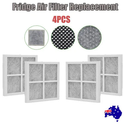 4Pcs Fridge Refridgerator Air Filter Replacement LG LT120F GF-AD910SL GF-5L712PL - Mekamart Australia