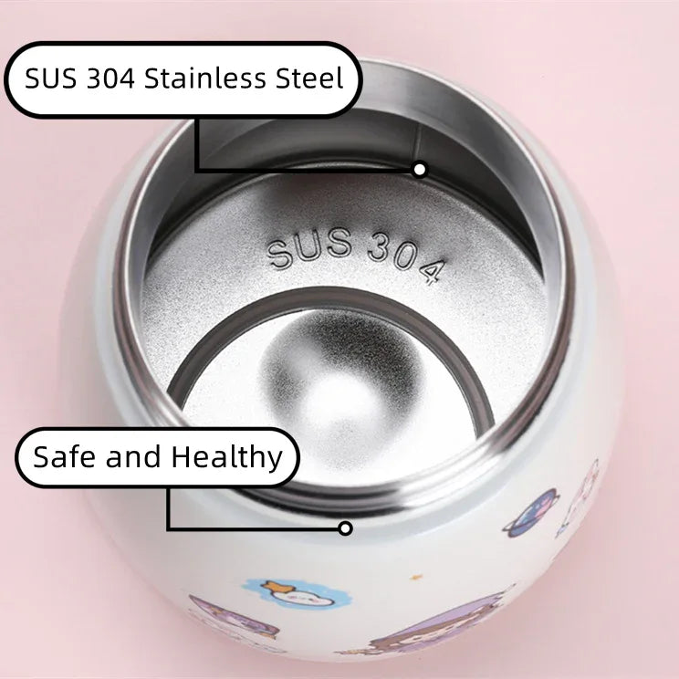 1000ml Large Water Bottle Stainless Steel Straw Water Jug with FREE Sticker Packs (Pink) - Mekamart Australia