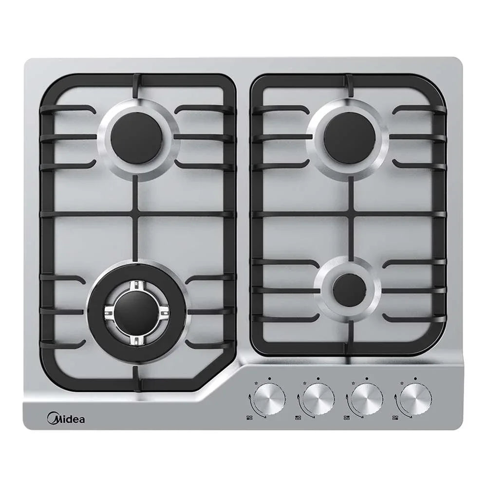 Gas Cooktop 60cm Stainless Steel 4 Burners - Mekamart Australia