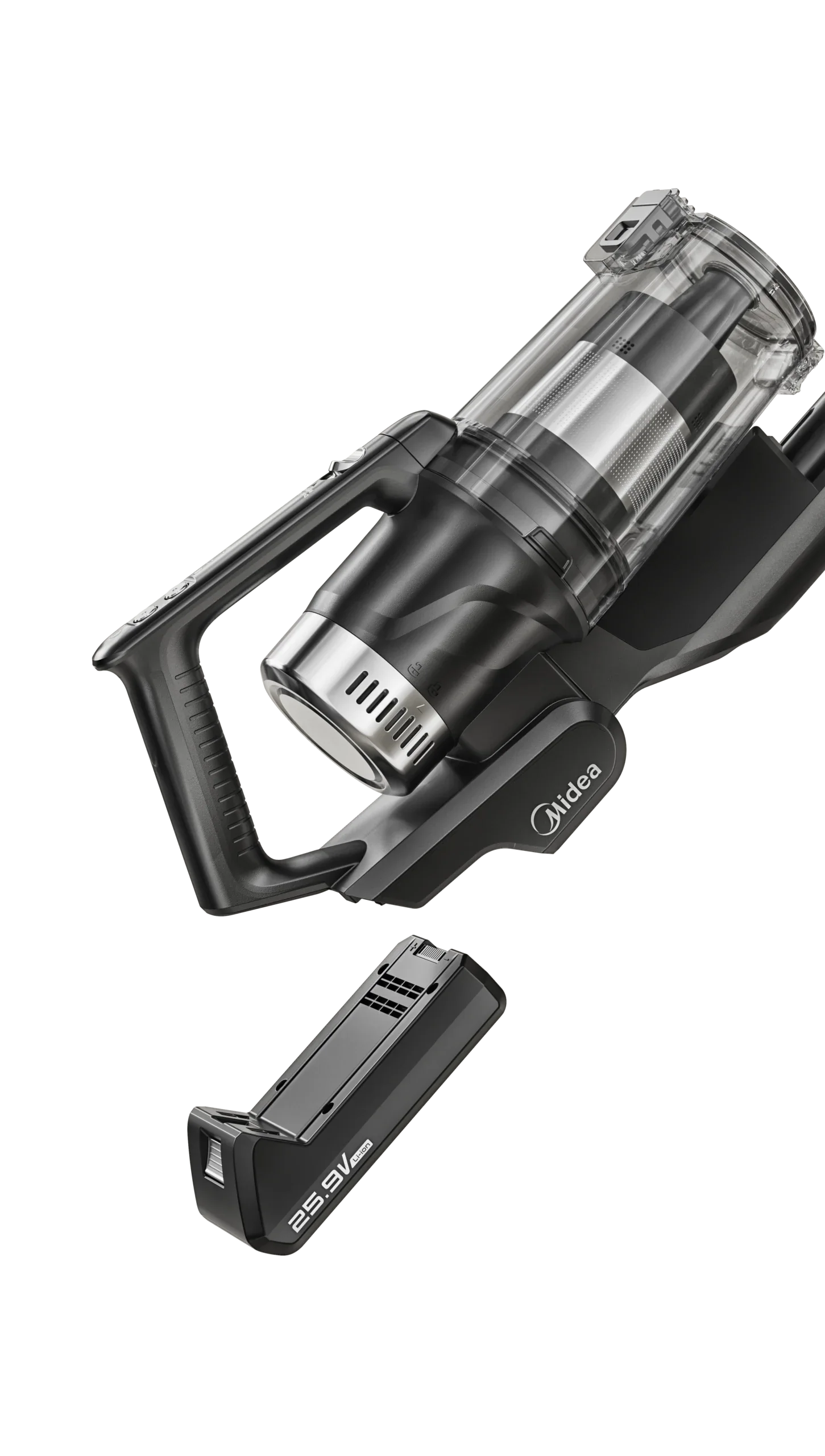 Midea P8 Station Stick Vacuum with Auto-Empty Dust Station - Mekamart Australia