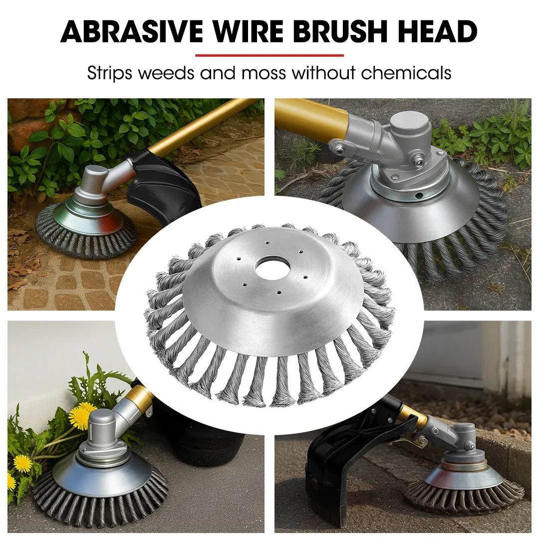 Baumr-AG 65CC Brushcutter Whipper Snipper Trimmer Brush Cutter Multi Pole Tool - Mekamart Australia
