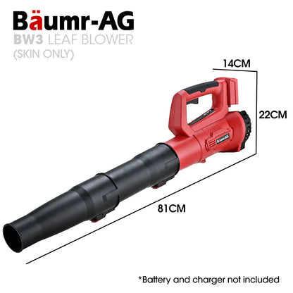 BAUMR-AG BW3 20V SYNC Cordless Leaf Blower, Skin Only - Mekamart Australia