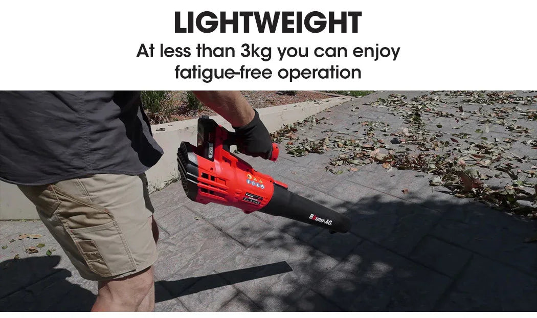 Baumr-AG 20V Lithium Cordless Leaf Blower Electric Hand-held Garden Tool - Mekamart Australia