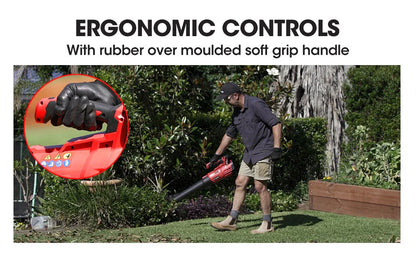Baumr-AG 20V Lithium Cordless Leaf Blower Electric Hand-held Garden Tool - Mekamart Australia
