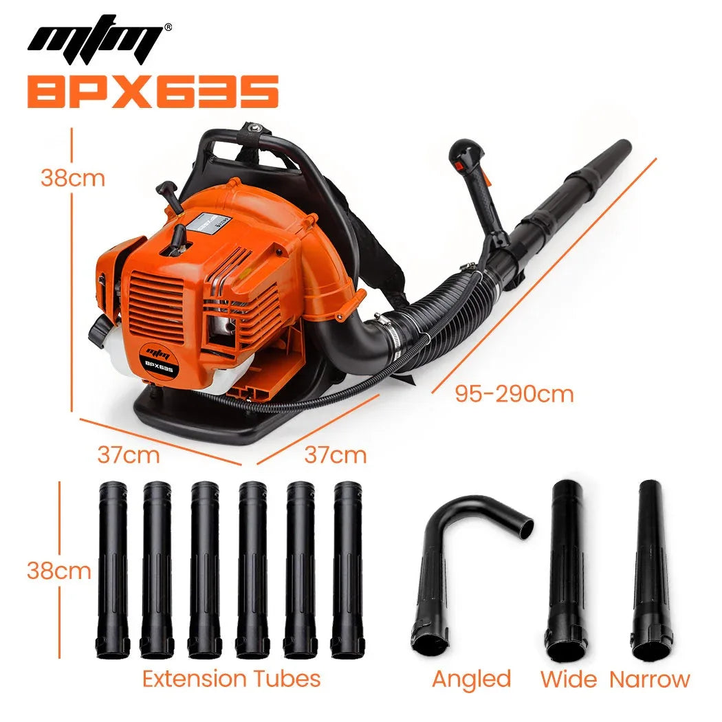 MTM 30CC Backpack Petrol Leaf Blower Yard Garden Commercial Outdoor - Mekamart Australia