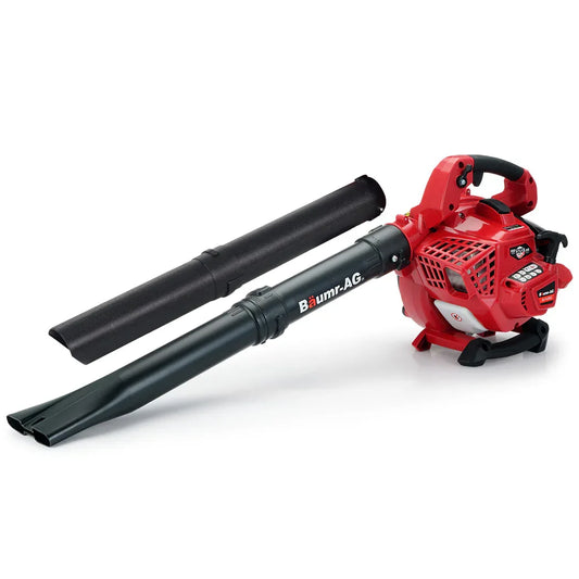 BAUMR-AG Cordless Leaf Blower Vacuum Petrol Hand Garden Lawn Held Vac 2-Stroke - Mekamart Australia