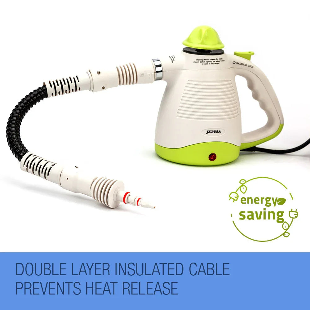 JET-USA Portable Steam Cleaner Multi-Purpose High Pressure Handheld - Mekamart Australia