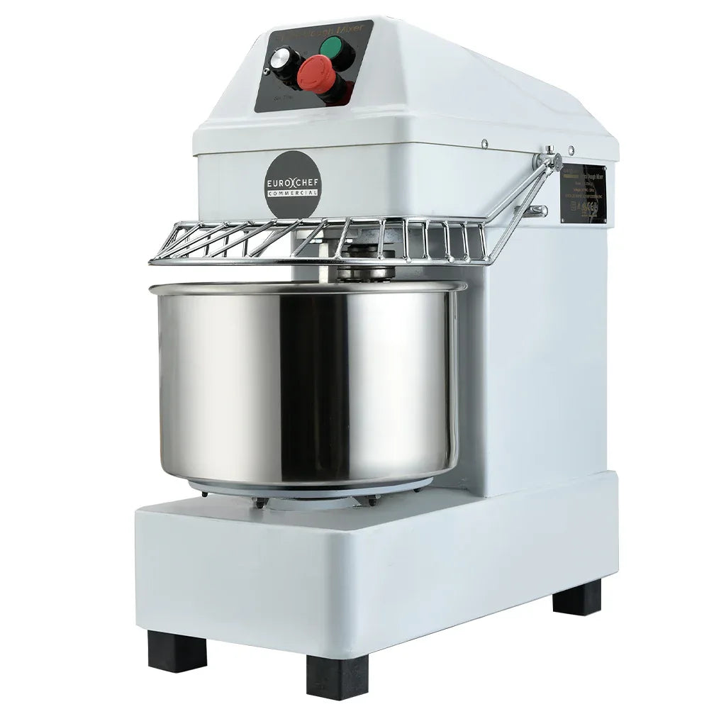 EUROCHEF 10L Spiral Dough Mixer Commercial Machine Bakery Kneader Small Litre - Mekamart Australia