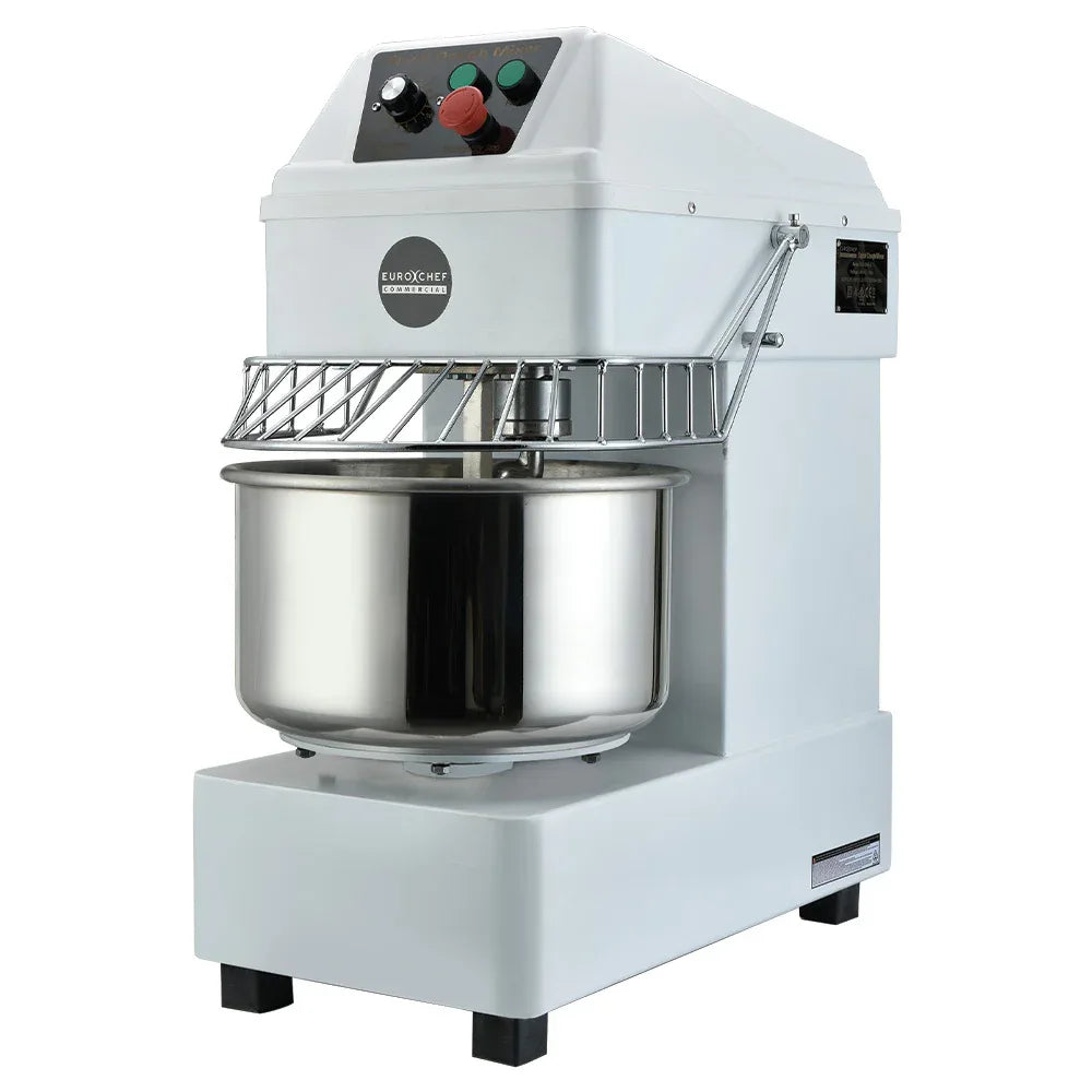 EUROCHEF 20L Spiral Dough Mixer Commercial Machine Bakery Kneader Litre Small - Mekamart Australia