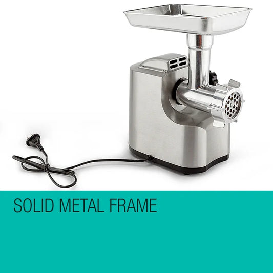 EuroChef Meat Grinder Electric Mincer Sausage Filler Kebbe Maker - Mekamart Australia