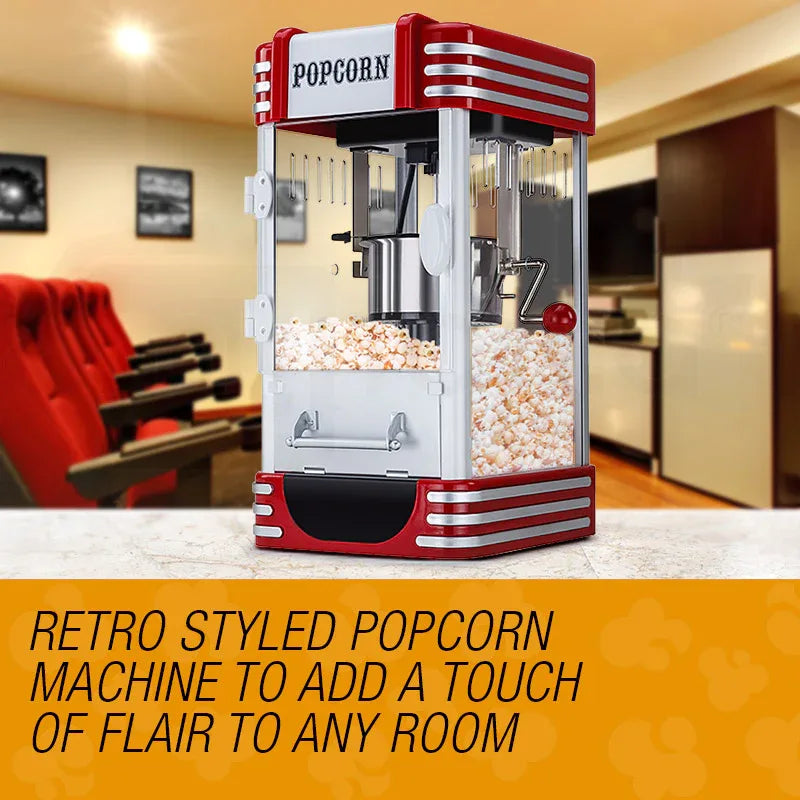 EuroChef Popcorn Machine - Popper Popping Classic Cooker Microwave - Mekamart Australia