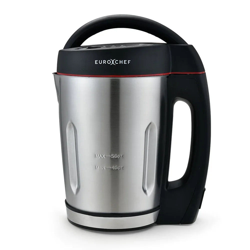 EUROCHEF Soup Maker Blender Smoothie Compact Hot Cold Stainless Steel Mixer - Mekamart Australia