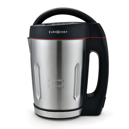 EUROCHEF Soup Maker Blender Smoothie Compact Hot Cold Stainless Steel Mixer - Mekamart Australia