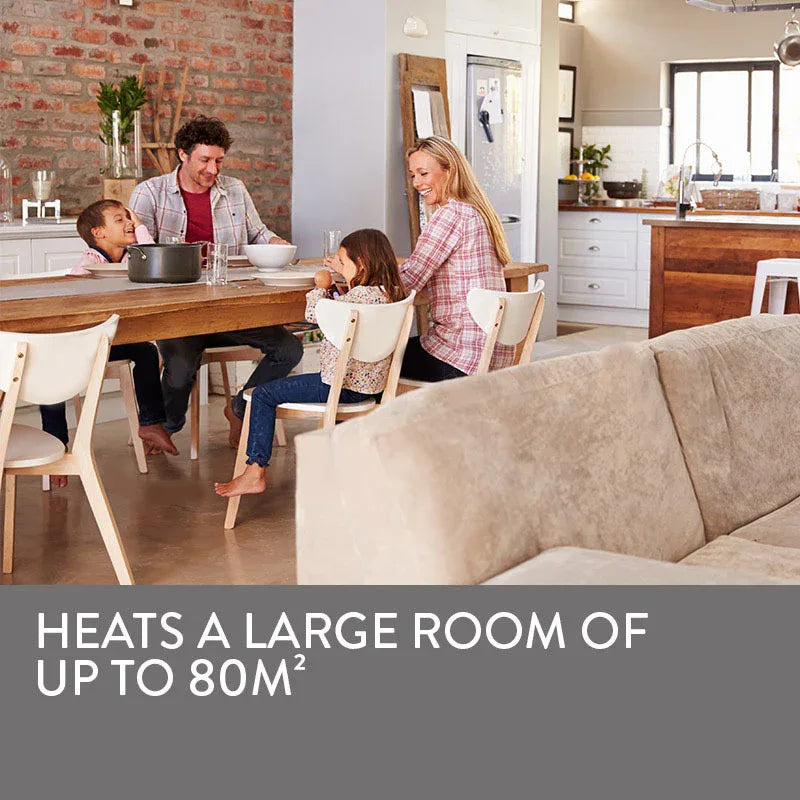 BROMIC Supaheat II Natural Gas Indoor Room Heater Portable Floor Flueless - Mekamart Australia
