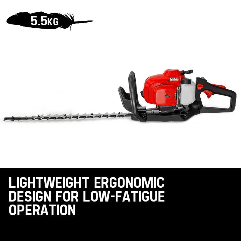 Baumr-AG 26CC Petrol Hedge Trimmer - 2-Stroke Clipper Saw Precision 24 Blade - Mekamart Australia