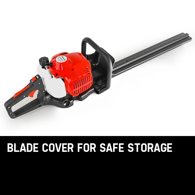 Baumr-AG 26CC Petrol Hedge Trimmer - 2-Stroke Clipper Saw Precision 24 Blade - Mekamart Australia