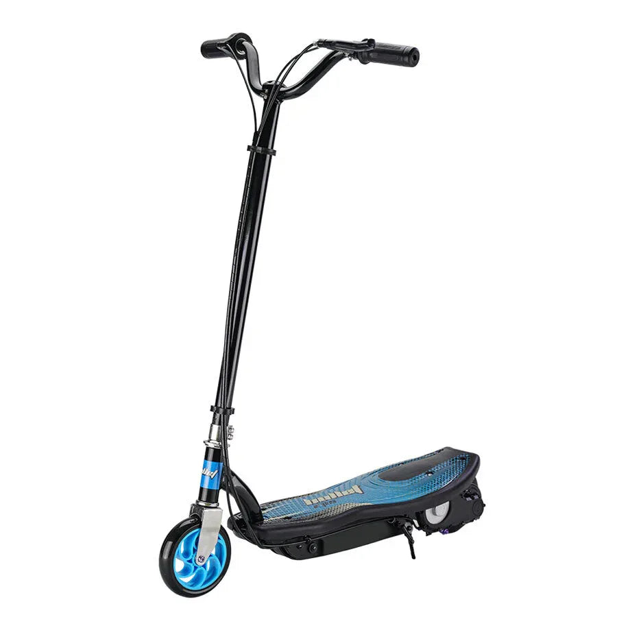 BULLET ZPS 6 Inch Kids Electric Scooter 140W 15km Children Ride On Toy Rechargeable Battery Blue - Mekamart Australia