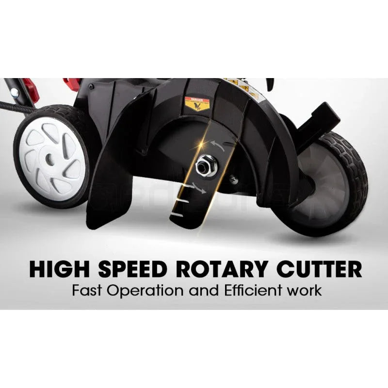 Baumr-AG 31CC Lawn Edger Petrol 4 Stroke Garden Grass Weed Trimmer Blade Cutting - Mekamart Australia
