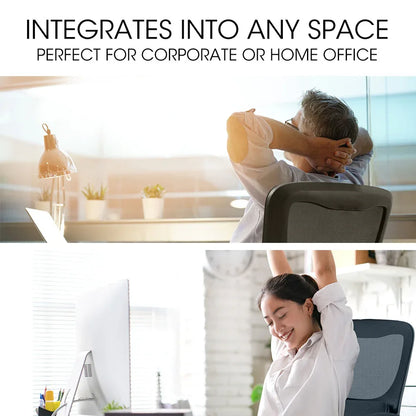 FORTIA Ergonomic Mesh Office Chair Computer Seat Adjustable Recline, Black - Mekamart Australia