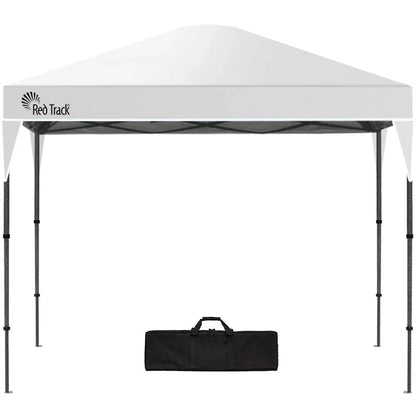 RED TRACK 3.6x2.2m Ultra Compact Folding Gazebo, Carry bag, Portable Outdoor Popup Marquee for Camping Beach, White - Mekamart Australia
