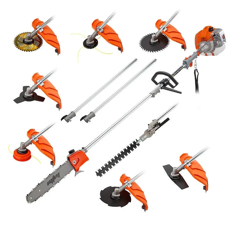 MTM 62CC Pole Chainsaw Hedge Trimmer Saw Brush Cutter Whipper Snipper Multi Tool - Mekamart Australia