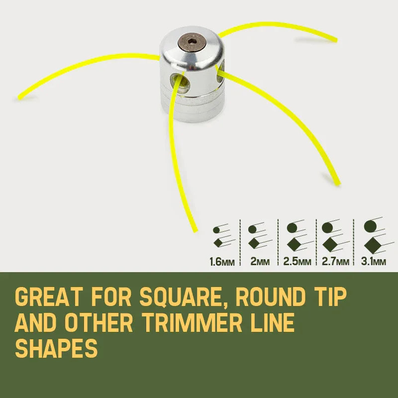MTM Trimmer Head 4 Line Nylon Alloy Whipper Snipper Brush Cutter Brushcutter - Mekamart Australia