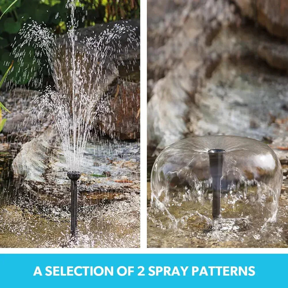 PROTEGE 10W Solar Powered Water Fountain Pump Pond Kit with Eco Filter Box - Mekamart Australia
