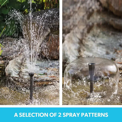 PROTEGE 10W Solar Powered Water Fountain Pump Pond Kit with Eco Filter Box - Mekamart Australia