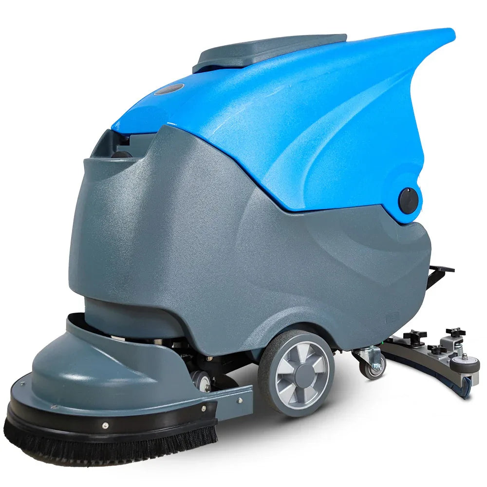 Auch FSH18 Floor Scrubber & Dryer, 490mm, Battery Powered, Walk Behind, Multi-purpose Commercial Grade Machine - Mekamart Australia
