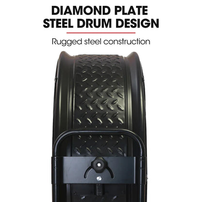 BAUMR-AG 42" 1067mm 660W Industrial Mobile Floor Drum Fan, Belt Drive, Tilting, Large, Commercial, Heavy-duty Frame, EESS Certified - Mekamart Australia