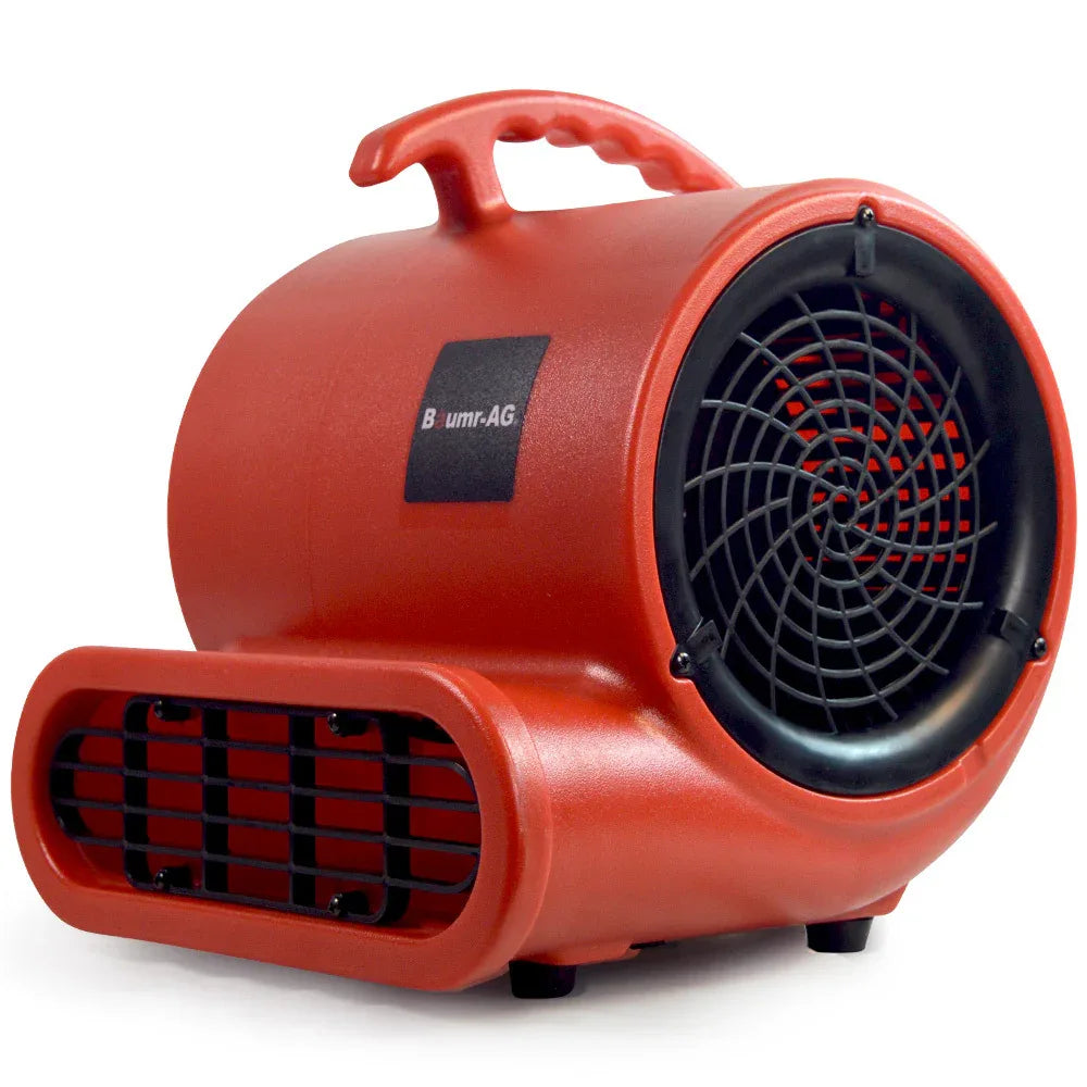 Baumr-AG 3-Speed Carpet Dryer Air Mover Blower Fan, 700CFM, Sealed Copper Motor, Poly Housing - Mekamart Australia