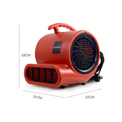 Baumr-AG 3-Speed Carpet Dryer Air Mover Blower Fan, 700CFM, Sealed Copper Motor, Poly Housing - Mekamart Australia