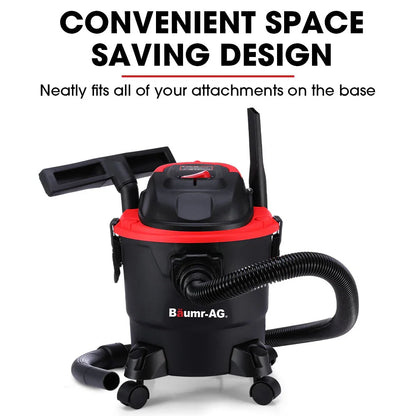 Baumr-AG 15L 1200W Wet and Dry Vacuum Cleaner, with Blower, for Car, Workshop, Carpet - Mekamart Australia