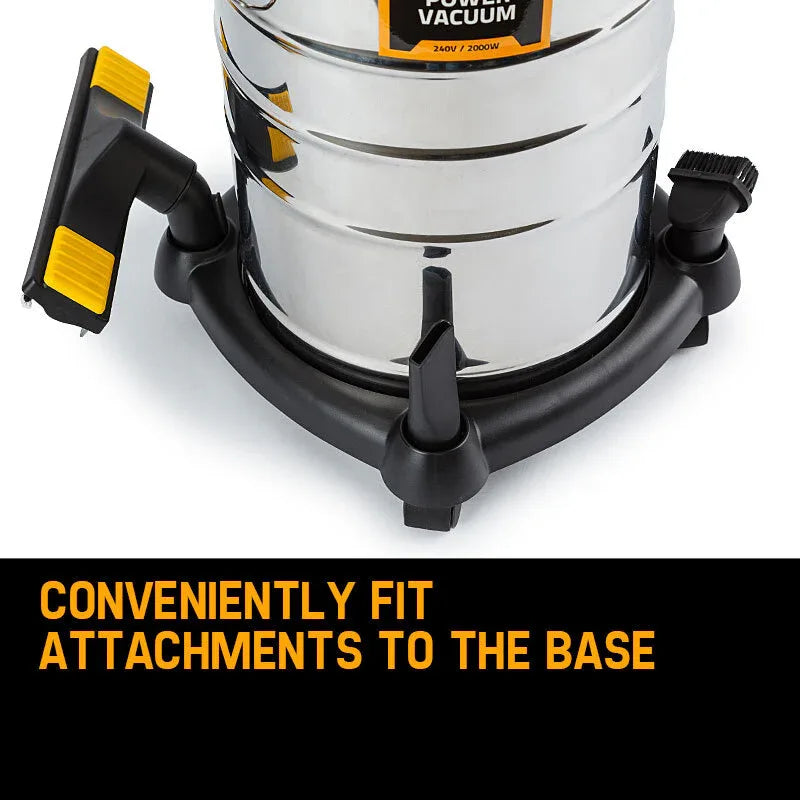 UNIMAC 30L Wet and Dry Vacuum Cleaner Blower Bagless 2000W Drywall Vac - Mekamart Australia